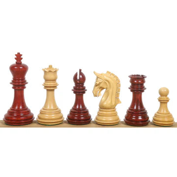 3.8" Imperial Staunton Luxury Chess Set - Chess Pieces Only - Weighted Ebony Wood (4)