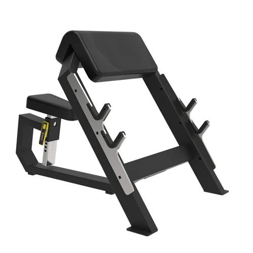 Gamma Fitness Seated Preacher Curl - Delta Series