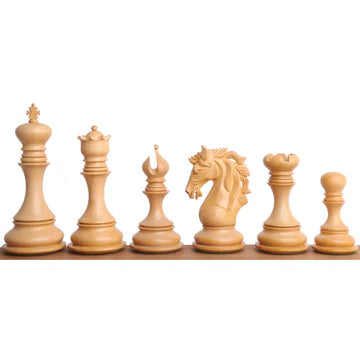 4.4" Goliath Series Luxury Staunton Chess Set - Chess Pieces Only - Bud Rosewood & Boxwood