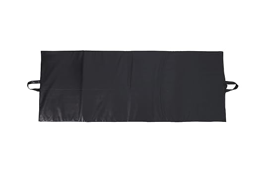 Gamma Fitness Leather Yoga Exercise Mat for Gym, Indoor & Outdoor | Foldable Yoga Mat | Traveling Mat | Yoga Mat with Carrying Strap |