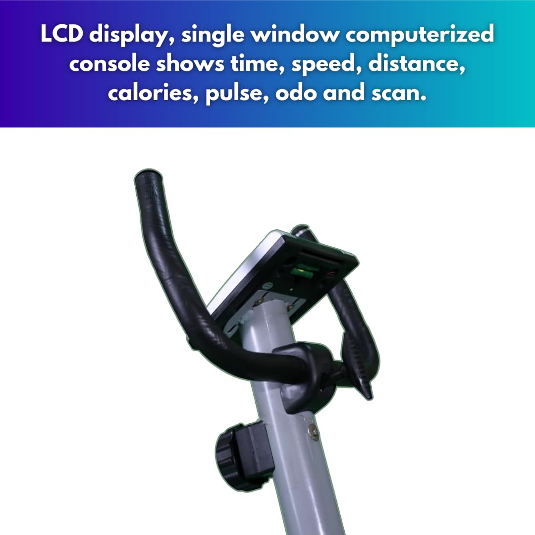 Gamma Fitness Recumbent Bike-530|Recumbent Bike For Home Gym & Commercial Gym|Recumbent Bike Exercise Cycle with Back Support