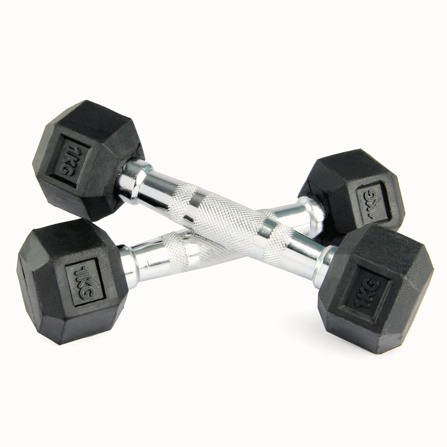Hexagonal Dumbbells For Commercial Use (2.5Kg - 25 Kg)