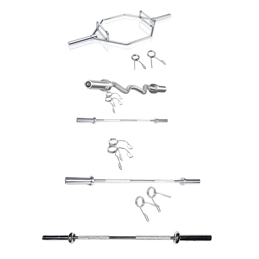 Olympic Rod Package ( 7x1, 5x1, 4x2, 4EZx1, Hex bar 1pc )