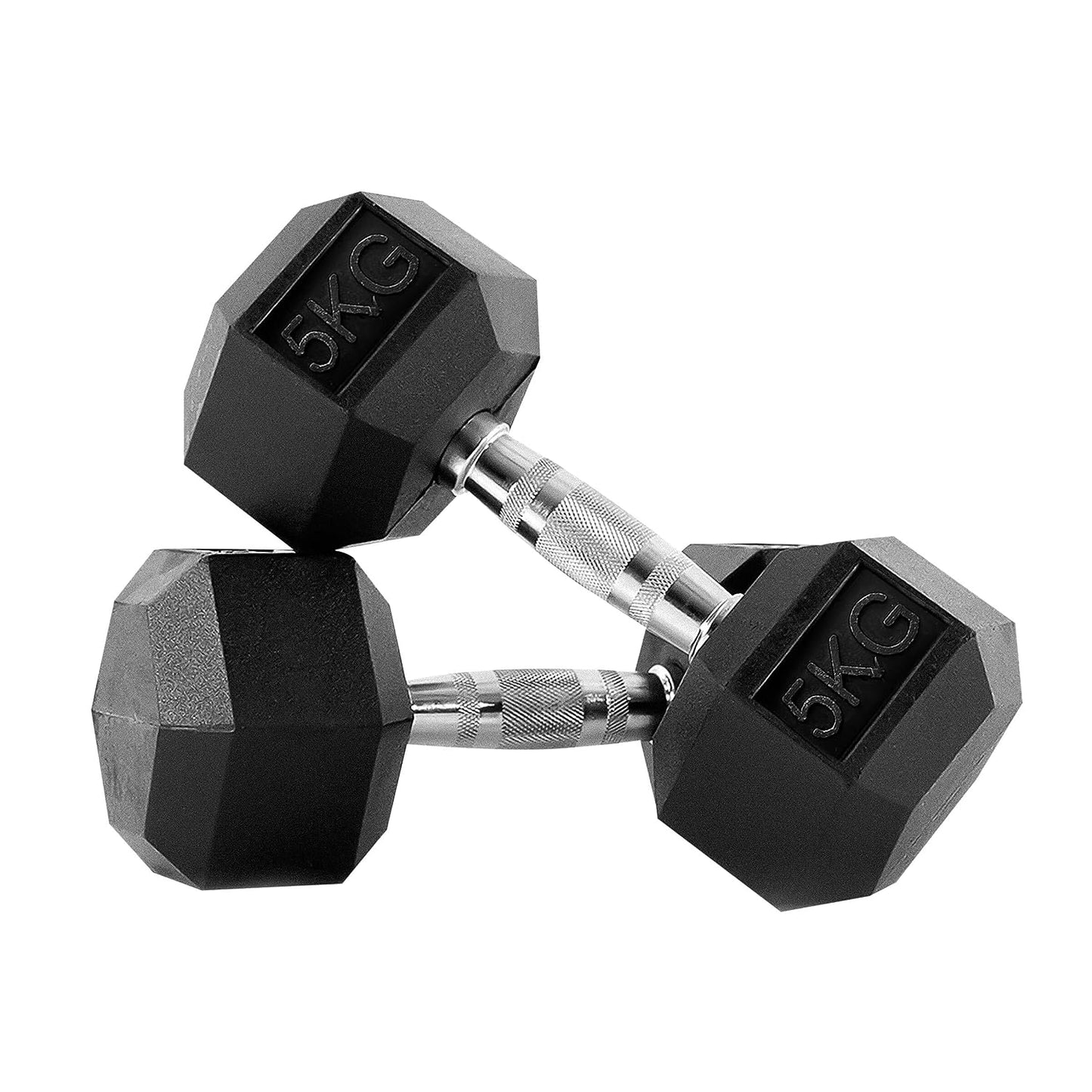 Hexagonal Dumbbells For Commercial Use (2.5Kg - 25 Kg)