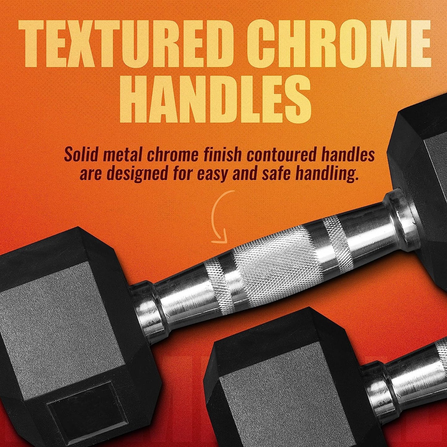 Hexagonal Dumbbells For Commercial Use (2.5Kg - 25 Kg)