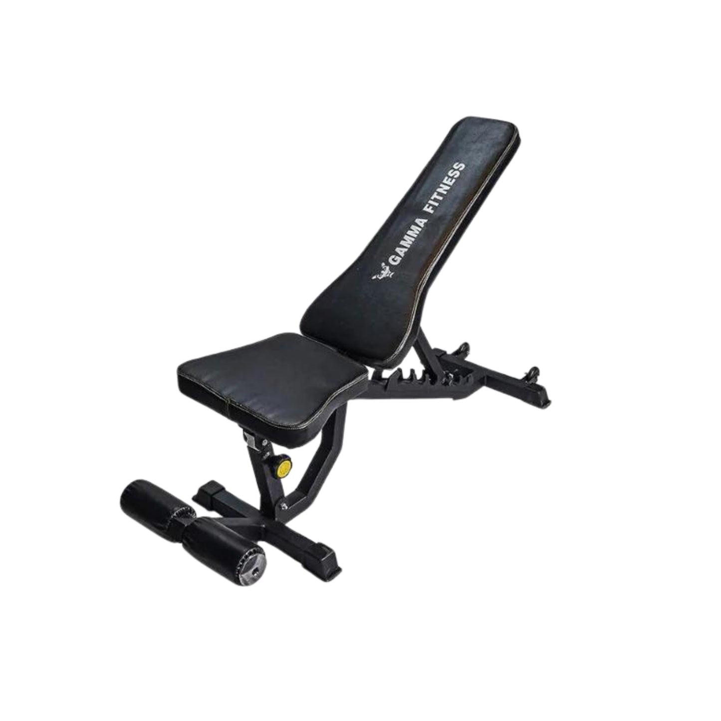 Power Rack PR-40 Fibre stack With Olympic 7ft Barbell, Olympic Rubber Coated weight plates and Adjustable bench AB-201