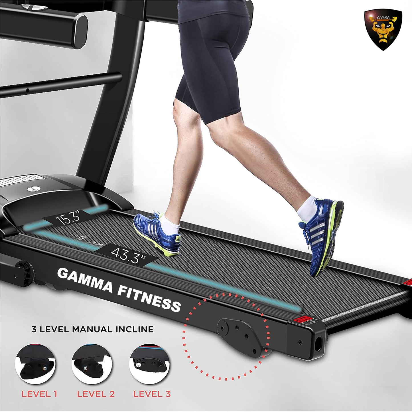 Gamma Fitness Treadmill CTM-150