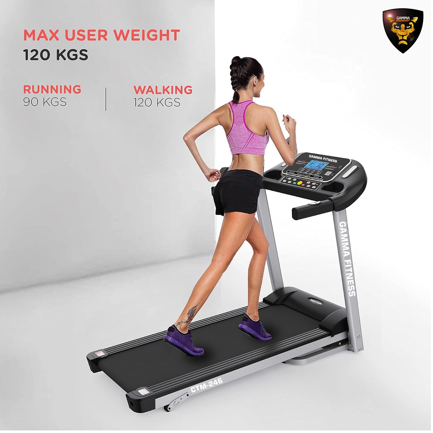 Gamma Fitness Domestic Treadmill | CTM 246