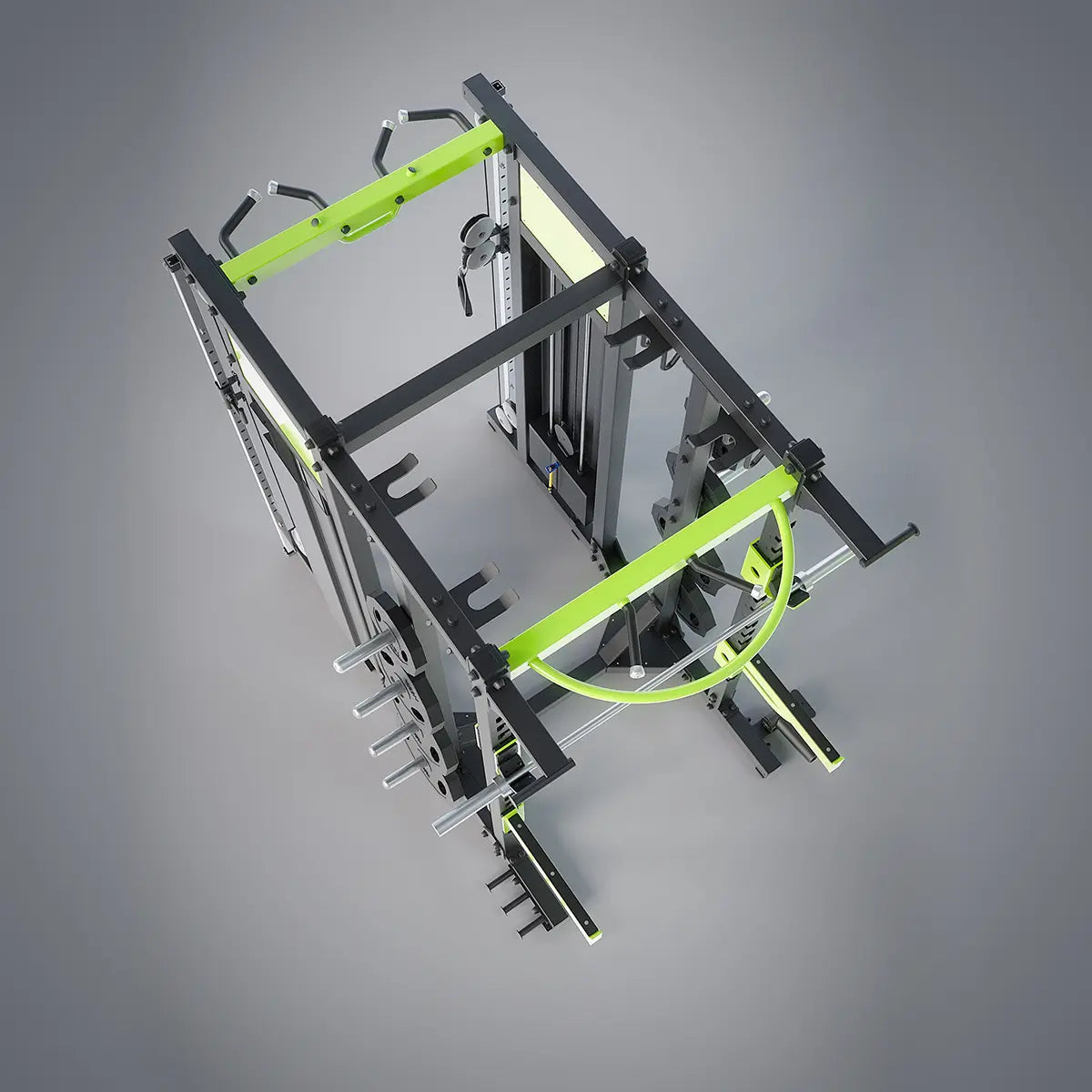 Gamma Fitness Commercial Functional Trainer With Power Rack Combo CPR-130 For Commercial Gym Setup