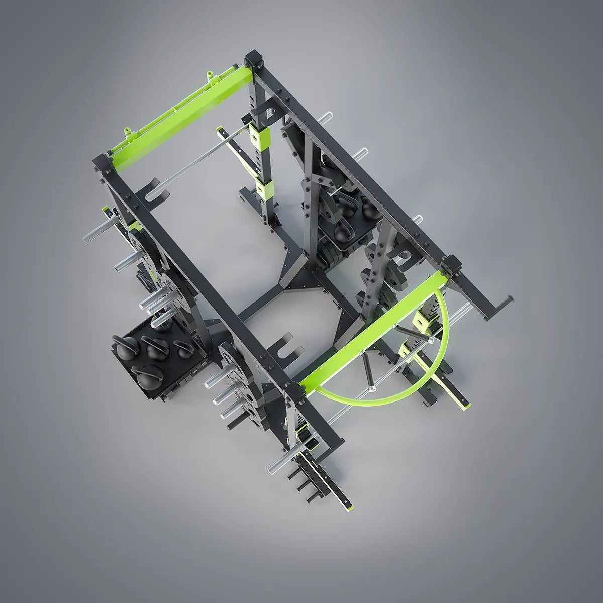 Gamma Fitness Commercial Double Power Rack Combo CPR-110 For Commercial Gym Setup