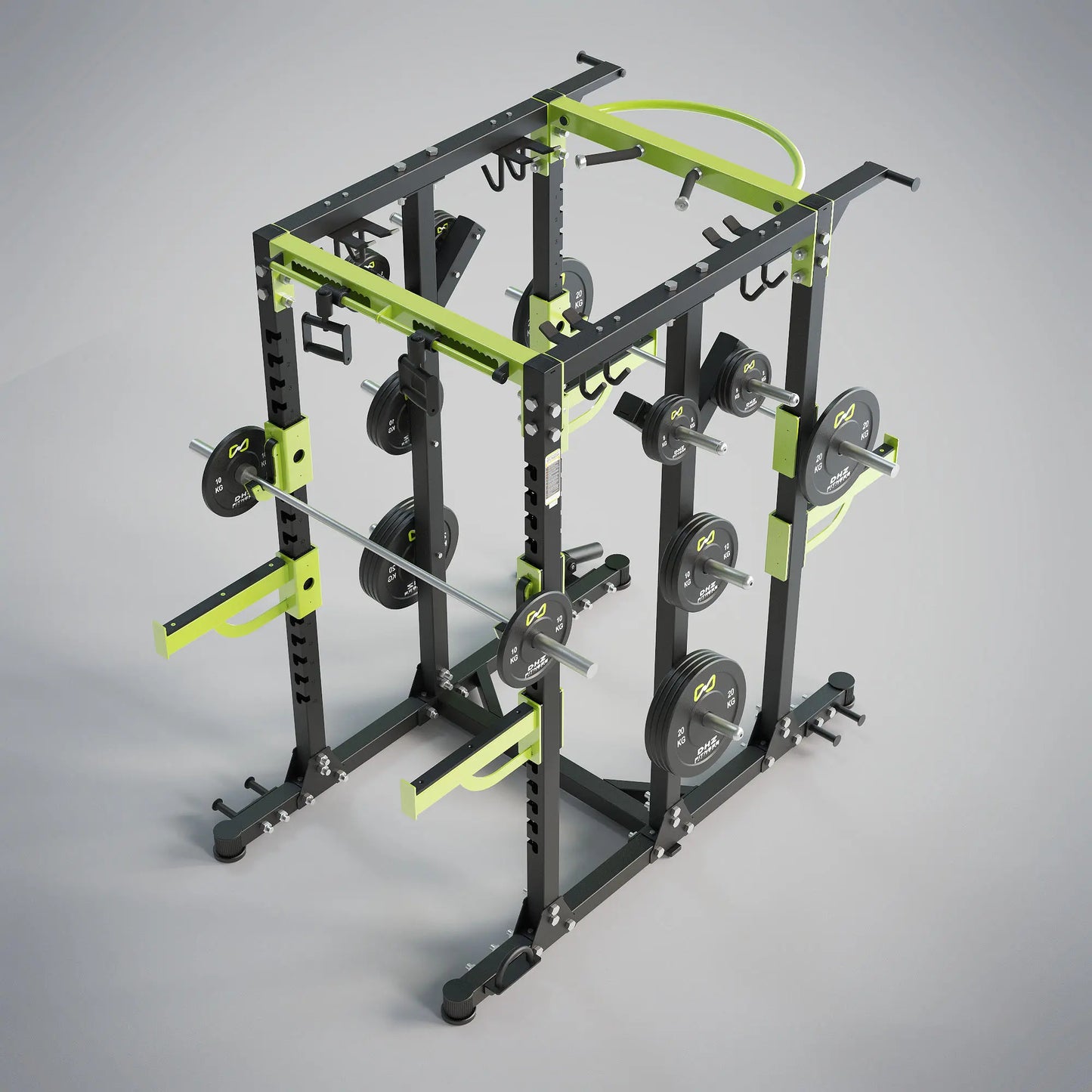 Gamma Fitness Commercial Dual Half Power Rack CPR-50 For Commercial Gym Setup