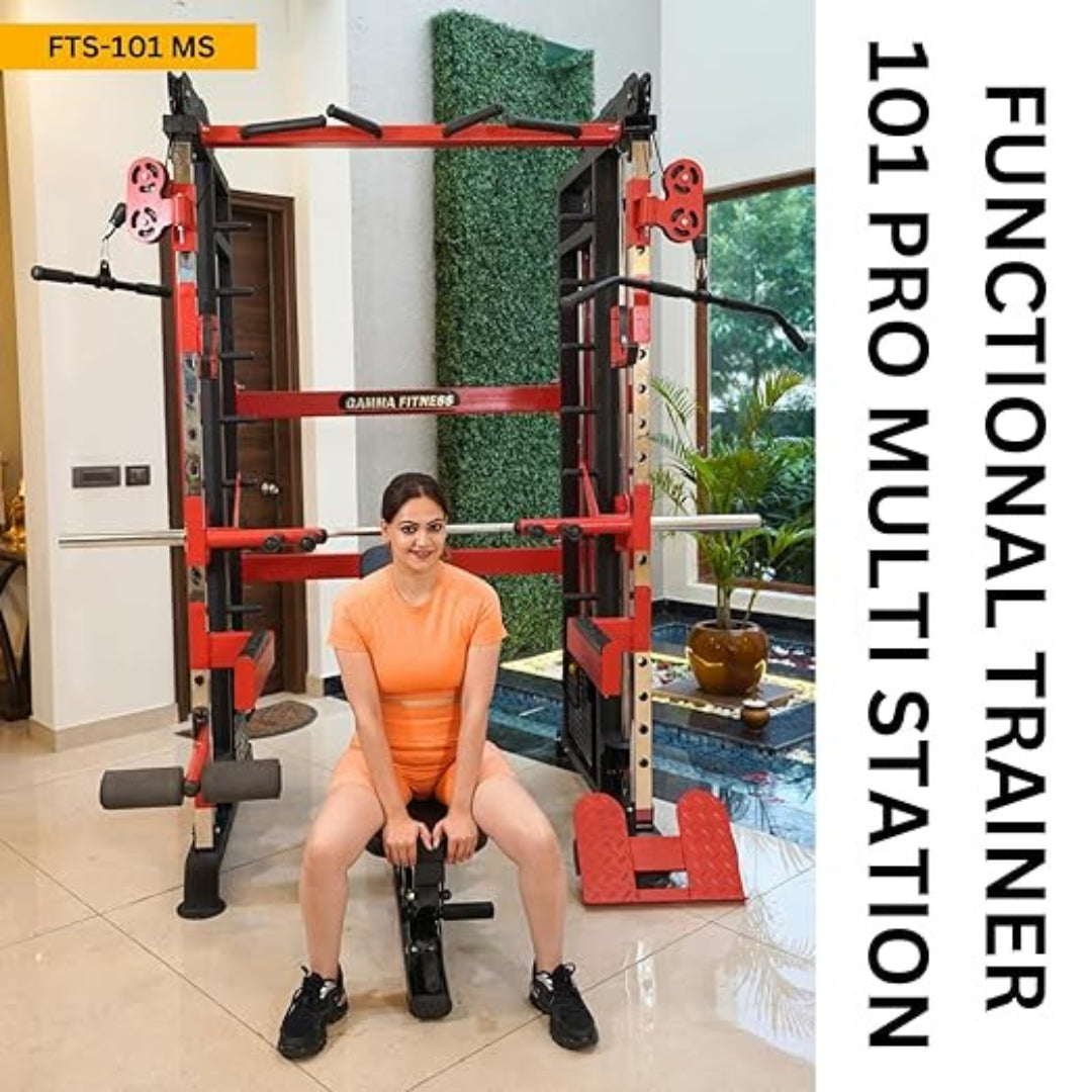 Gamma Fitness combo FTS-101 pro MS + Bench MB-900 + Bike SB-624