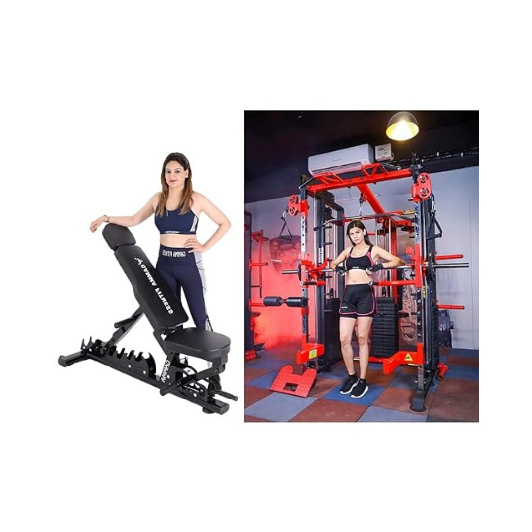 GAMMA FITNESS FTS 306 Functional Trainer with Smith Machine with