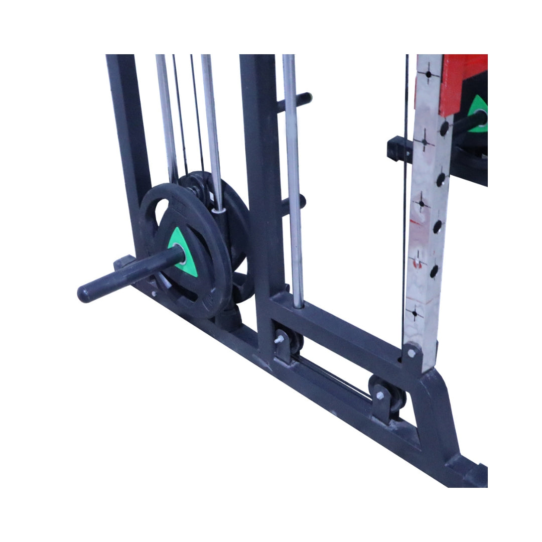 Gamma Fitness Functional Trainer with Smith Machine & Power Squat Rack FTS-786 For Commercial or Home Gym Setup