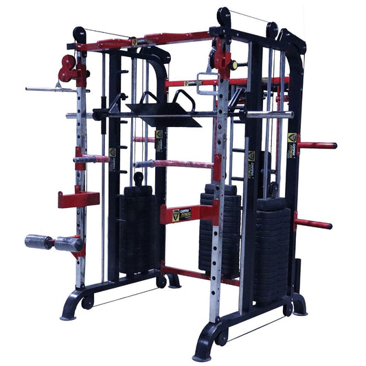 Functional trainer with smith machine and pec fly with rear delt (FTS-108) by Gamma Fitness