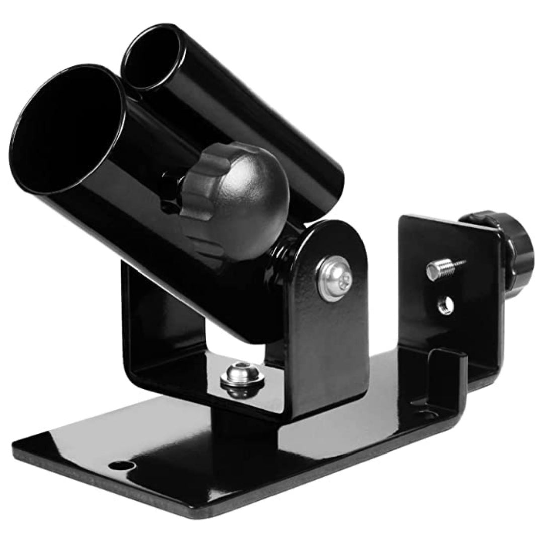 Gamma Fitness, Deluxe T-Bar Row Platform – Full 360° Swivel & Easy to Install – Fits 1” Standard and 2” Olympic Bars | Fits Land Mines Barbells Attachment for Deadlift Leg Squat Exercises