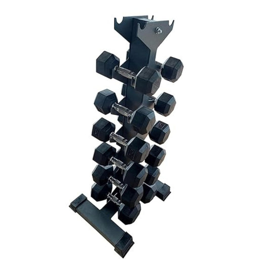 GAMMA FITNESS VERTICAL DUMBBELL RACK FOR ALL TYPES OF DUMBBELLS | DUMBBELL RACK FOR HOME GYM