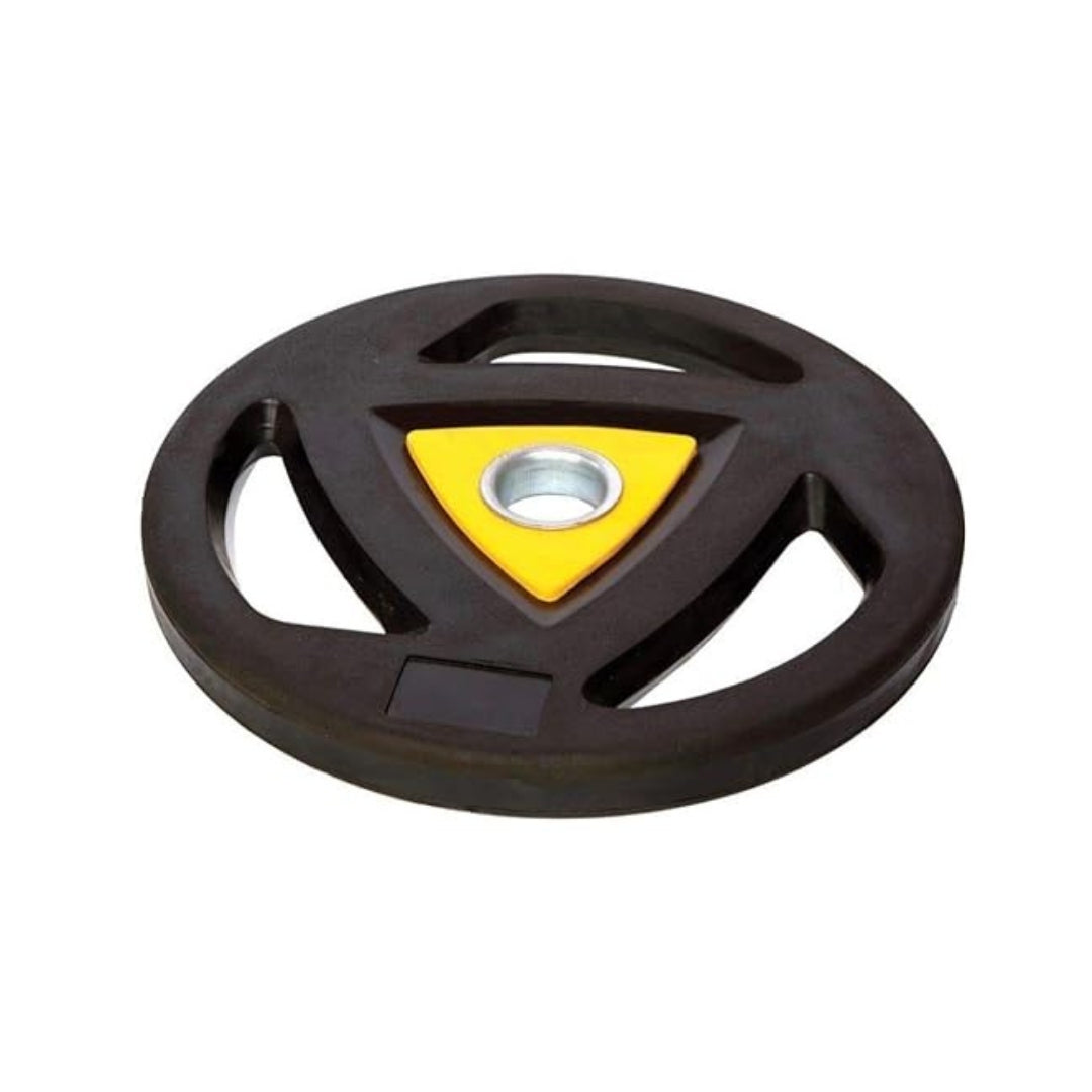 Gamma Fitness Home Gym Set 7 Feet Olympic Gym Rod with 50 Kg Olympic Rubber Coated Handle Plates HG-27 Package