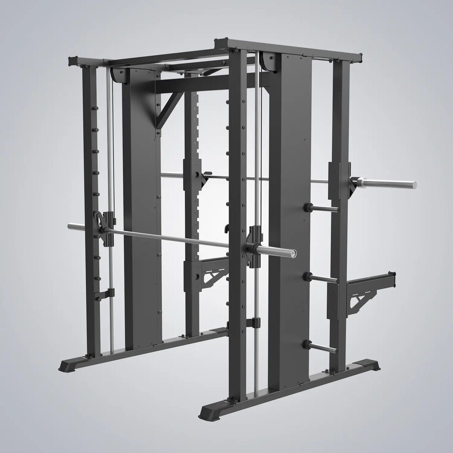 Gamma Fitness Commercial Smith Machine With Power Rack Combo CPR-60 For Commercial Gym Setup