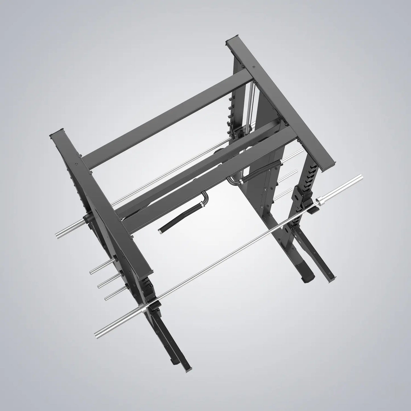 Gamma Fitness Commercial Smith Machine With Power Rack Combo CPR-60 For Commercial Gym Setup
