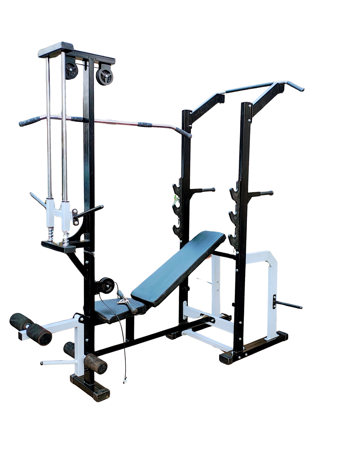 Multi Exercise 30 in 1 Advance Bench With Chinup & Leg Curl and Extension For Home Gym Workout MB-990