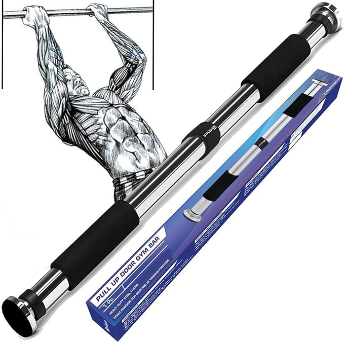 Gamma Fitness Imported Pull Up Bar For Home Gym Purpose With German Technology | Door Pull Up Bar | Chin Up Bar DB-09