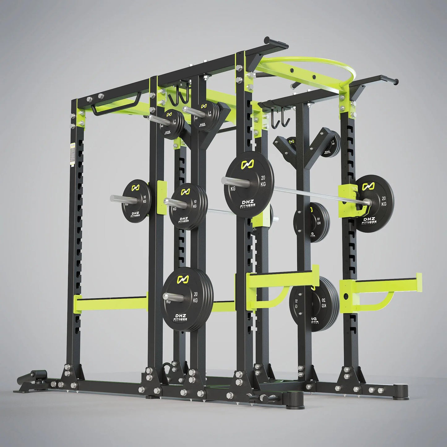Gamma Fitness Commercial Half Power Rack Combo CPR-30 For Commercial Gym Setup