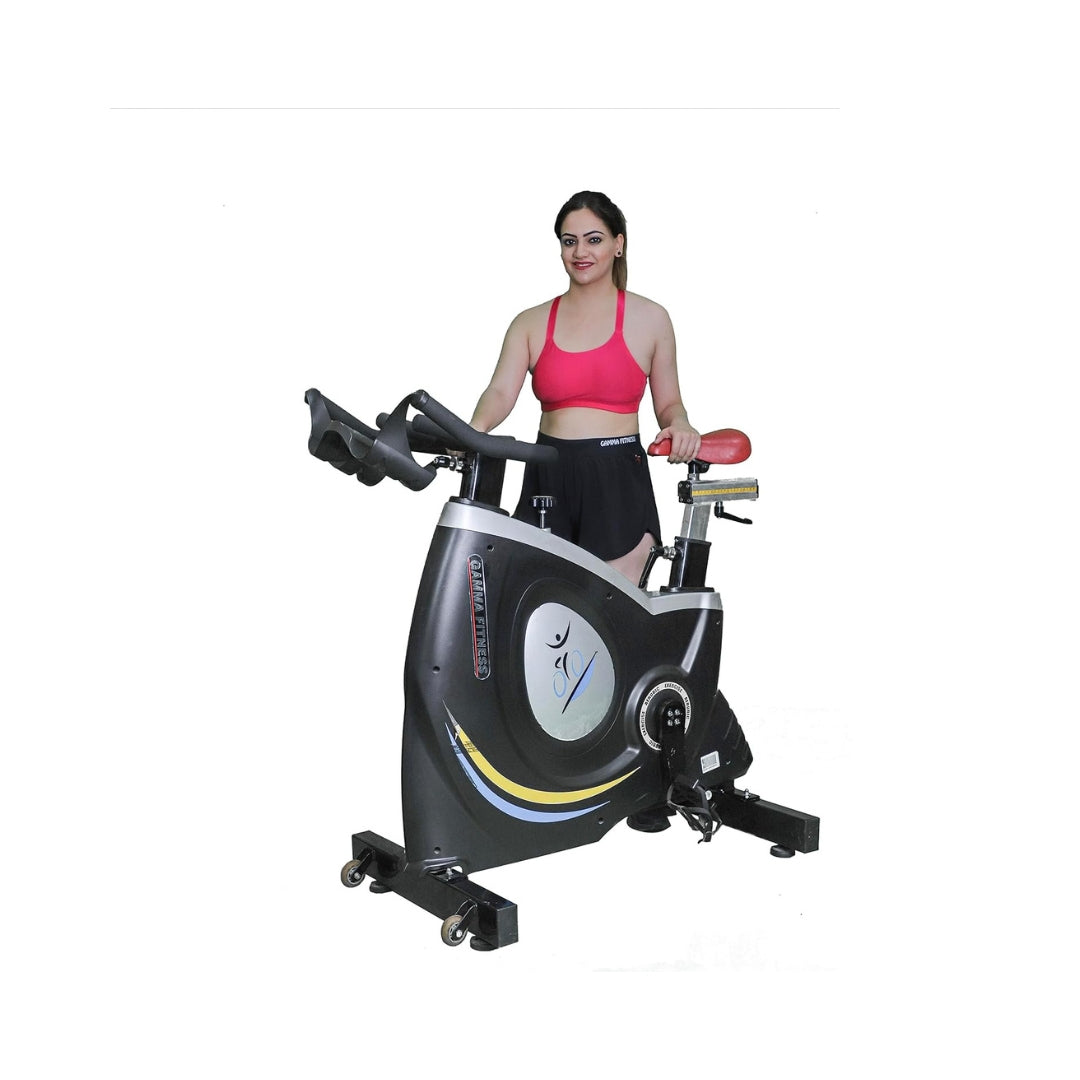 Gamma Fitness Heavy Commercial Spin Bike SB 923 Beast Flywheel 36 Kg