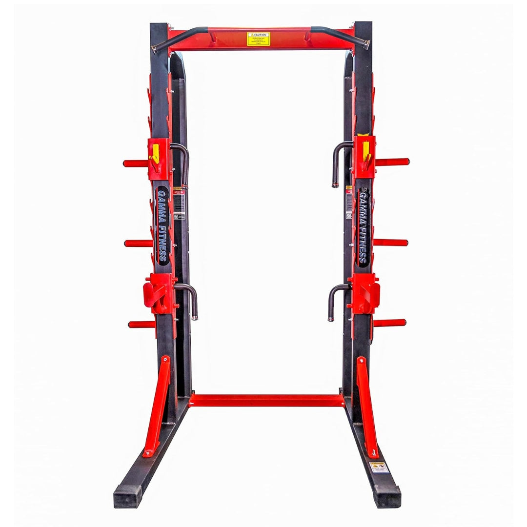 Gamma Fitness Commercial Squat Rack SR-20 for Commercial Gym OR Home Gym | Home Gym Machine for Complete Workout