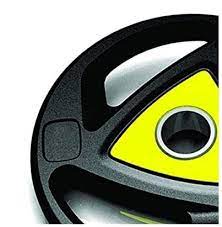 Gamma Fitness Olympic Weight Plates Set for Strength Training, Weightlifting and Crossfit in Home & Gym