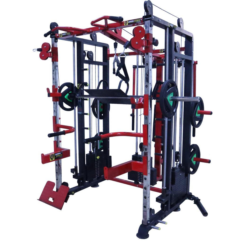 Functional Trainer With Smith Machine & Pec Fly Rear Delt (Best Seller) For Commercial Gym or Home Gym FTS-306 Metal stack