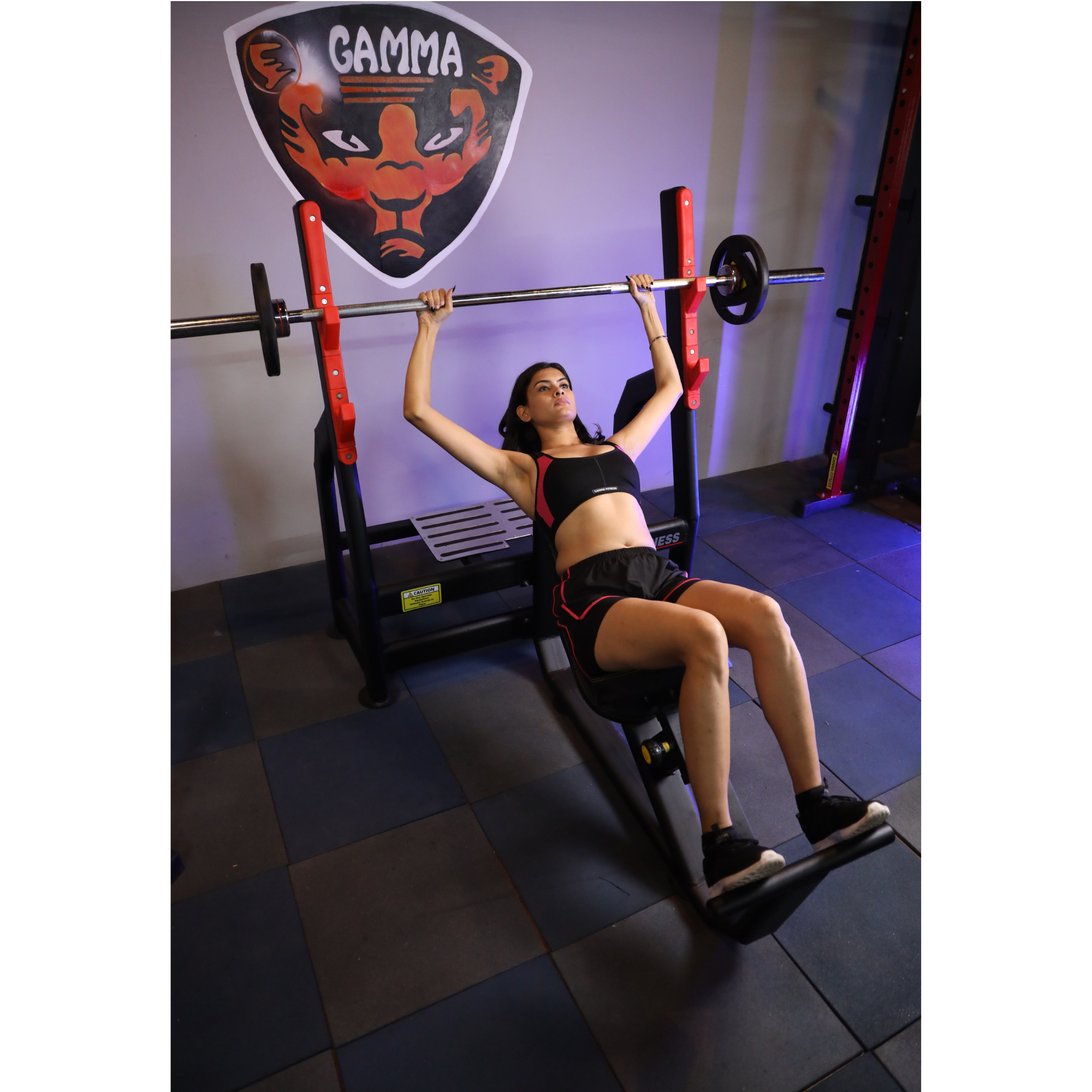 Gamma Fitness Olympic Incline Bench Delta Series GF-921