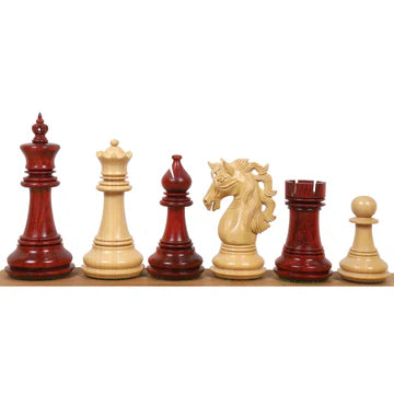 4.6" Spartacus Luxury Staunton Chess Set - Chess Pieces Only- Ebony Wood - Triple Weight