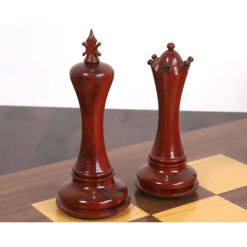 4.6" Avant Garde Luxury Staunton Chess Set - Chess Pieces Only-Ebony Wood- Triple Weight