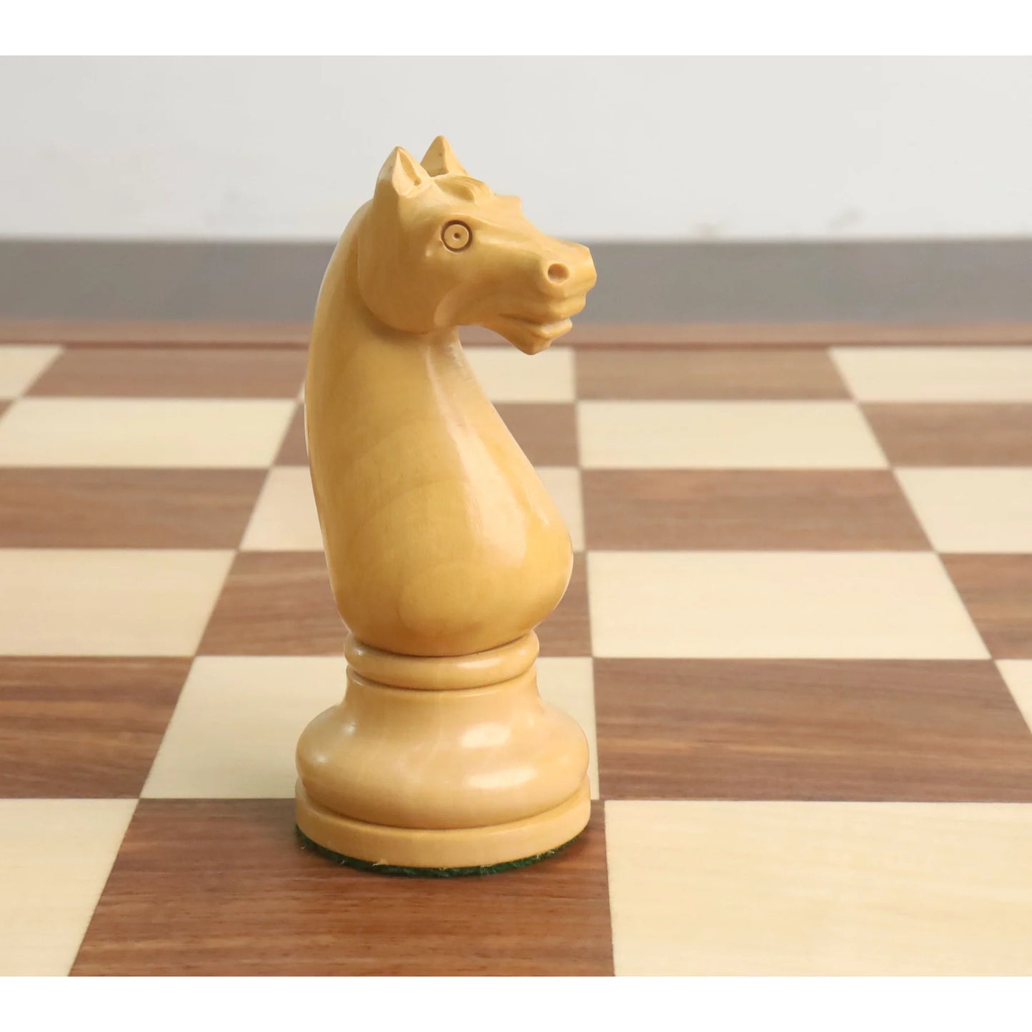 1935 Botvinnik Flohr-II Soviet Chess Pieces Only Set -Golden Rosewood- 4.4" King