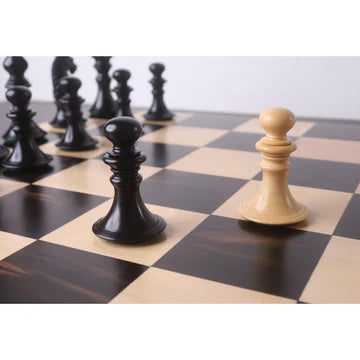 4.3" Aristocrat Series Luxury Staunton Chess Set- Chess Pieces Only - Ebony Wood & Boxwood