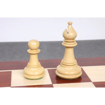 4.6" Spartacus Luxury Staunton Chess Set - Chess Pieces Only- Ebony Wood - Triple Weight