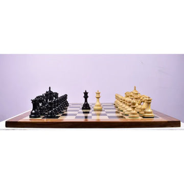 Alexandria Luxury Staunton Chess Set - Chess Pieces Only - Triple Weighted - Ebony Wood