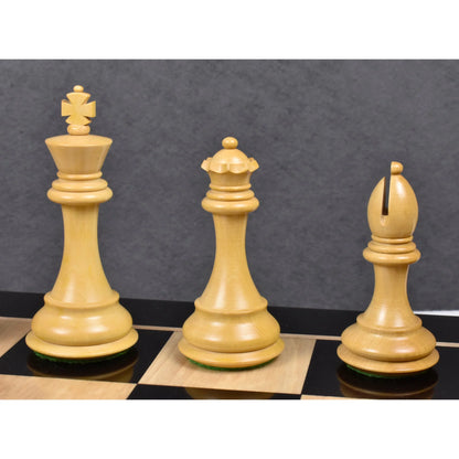 Exclusive Alban Staunton Weighted Chess Set - Chess Pieces Only - Bud Rose Wood- 4 Queens