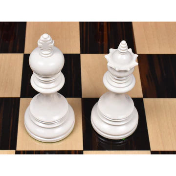 4.1" Stallion Staunton Luxury Chess Set - Chess Pieces Only - Triple Weighted Ebony Wood