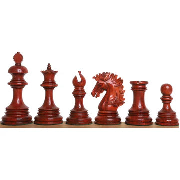 Alexandria Luxury Staunton Chess Set - Chess Pieces Only - Triple Weighted - Ebony Wood