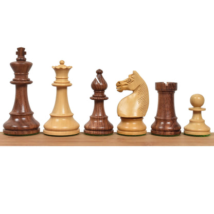 1920's German Collectors' Chess Set - Chess Pieces Only- Antique Boxwood- 4.1