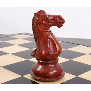 6.3" Jumbo Pro Staunton Luxury Chess Set - Chess Pieces Only - Golden Rosewood & Boxwood