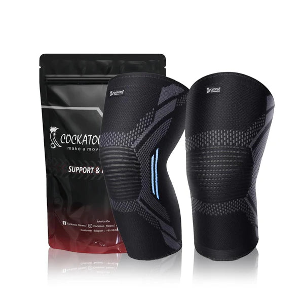 Gamma Fitness Knee Compression Support KN-111 - Nylon & Spandex Material