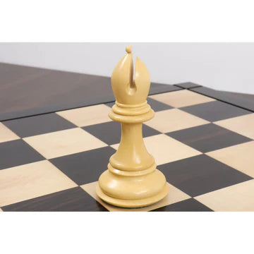 6.3" Jumbo Pro Staunton Luxury Chess Set - Chess Pieces Only - Golden Rosewood & Boxwood