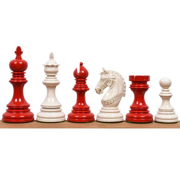 4.1" Stallion Staunton Luxury Chess Set - Chess Pieces Only - Triple Weighted Ebony Wood