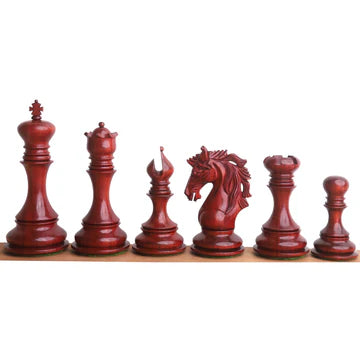 4.4" Goliath Series Luxury Staunton Chess Set - Chess Pieces Only - Bud Rosewood & Boxwood