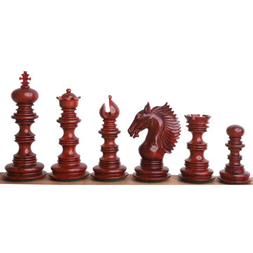 4.5" Gallant Knight Luxury Staunton Chess Set- Chess Pieces Only - Triple Weighted - Ebony Wood