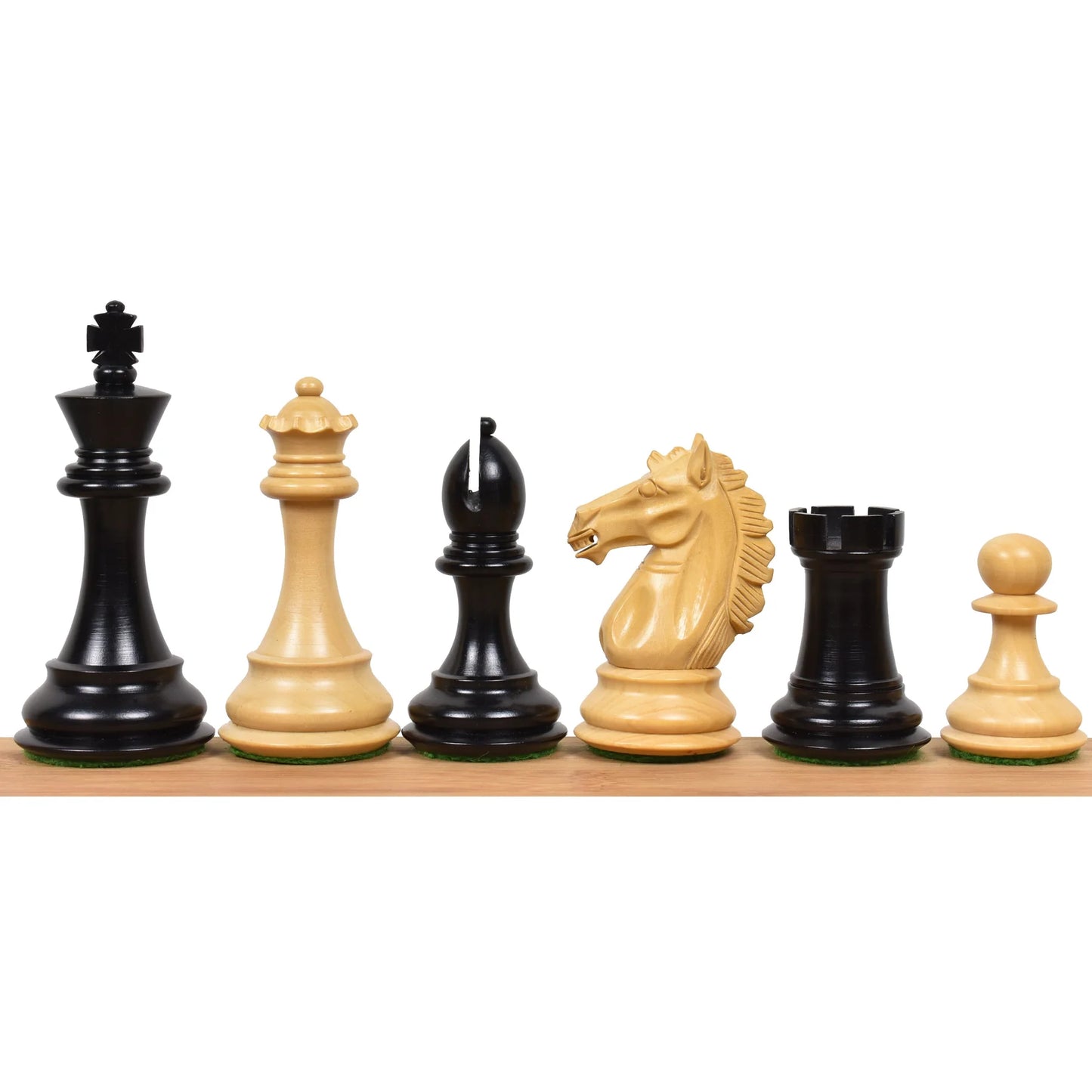 Exclusive Alban Staunton Weighted Chess Set - Chess Pieces Only - Bud Rose Wood- 4 Queens