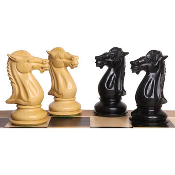 6.1" Mammoth Luxury Staunton Chess Set - Chess Pieces Only - Bud Rosewood -Triple Weight